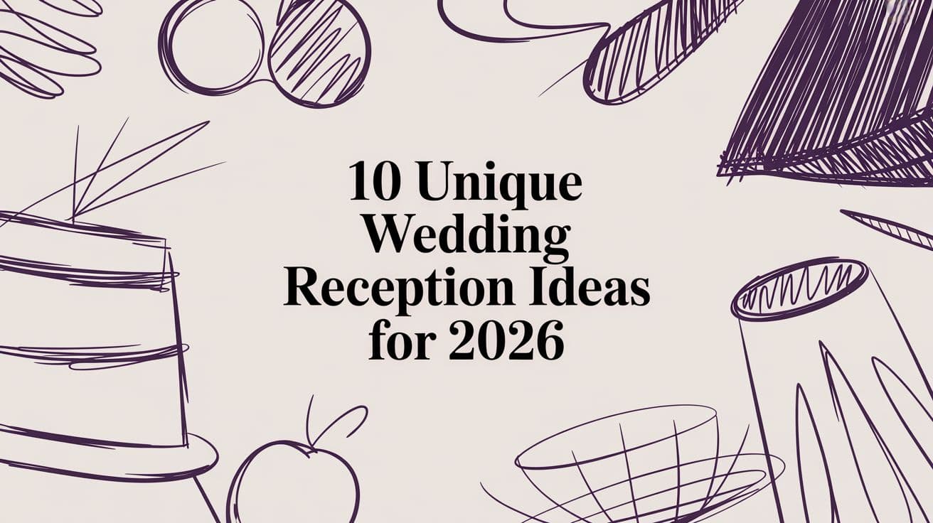 10 Unique Wedding Reception Ideas for 2026